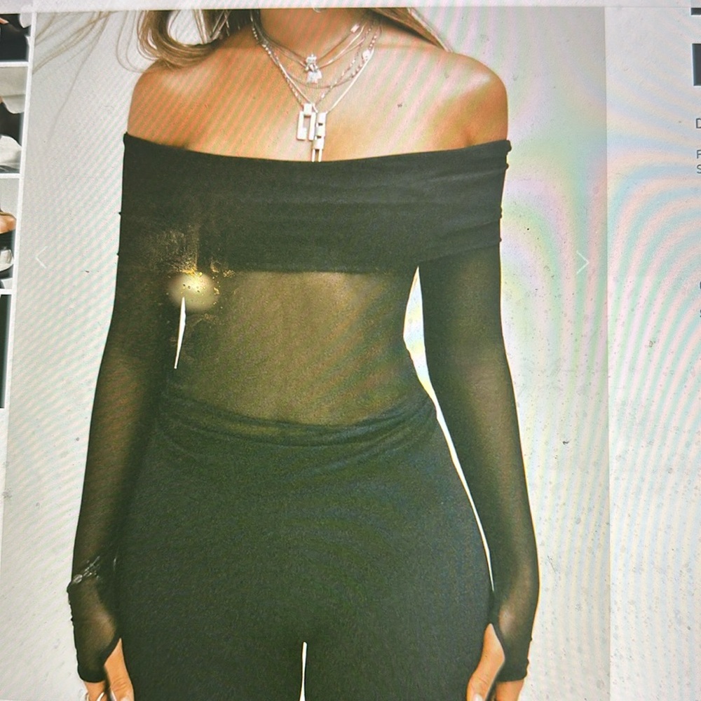 Joah Brown Off the Shoulder Long Sleeve s/m